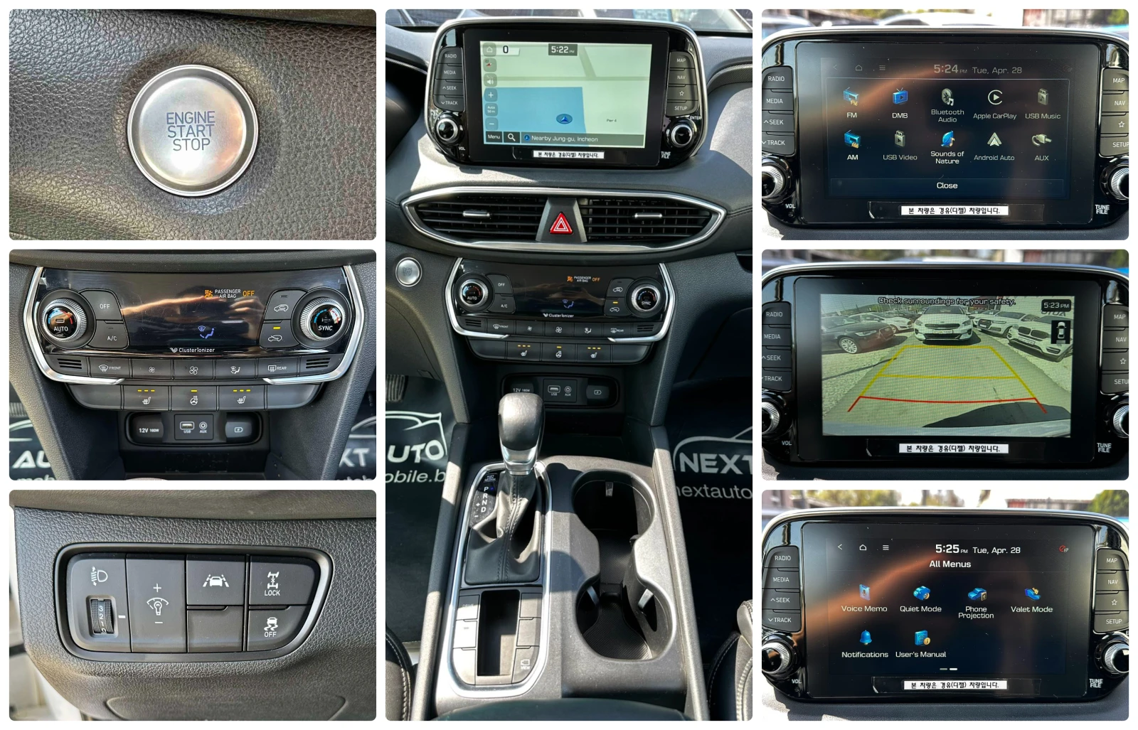 Hyundai Santa fe 2.0D 186HP AWD LANE ASSIST CARPLAY CAMERA EU6D-TEM | Mobile.bg � ����������� 14