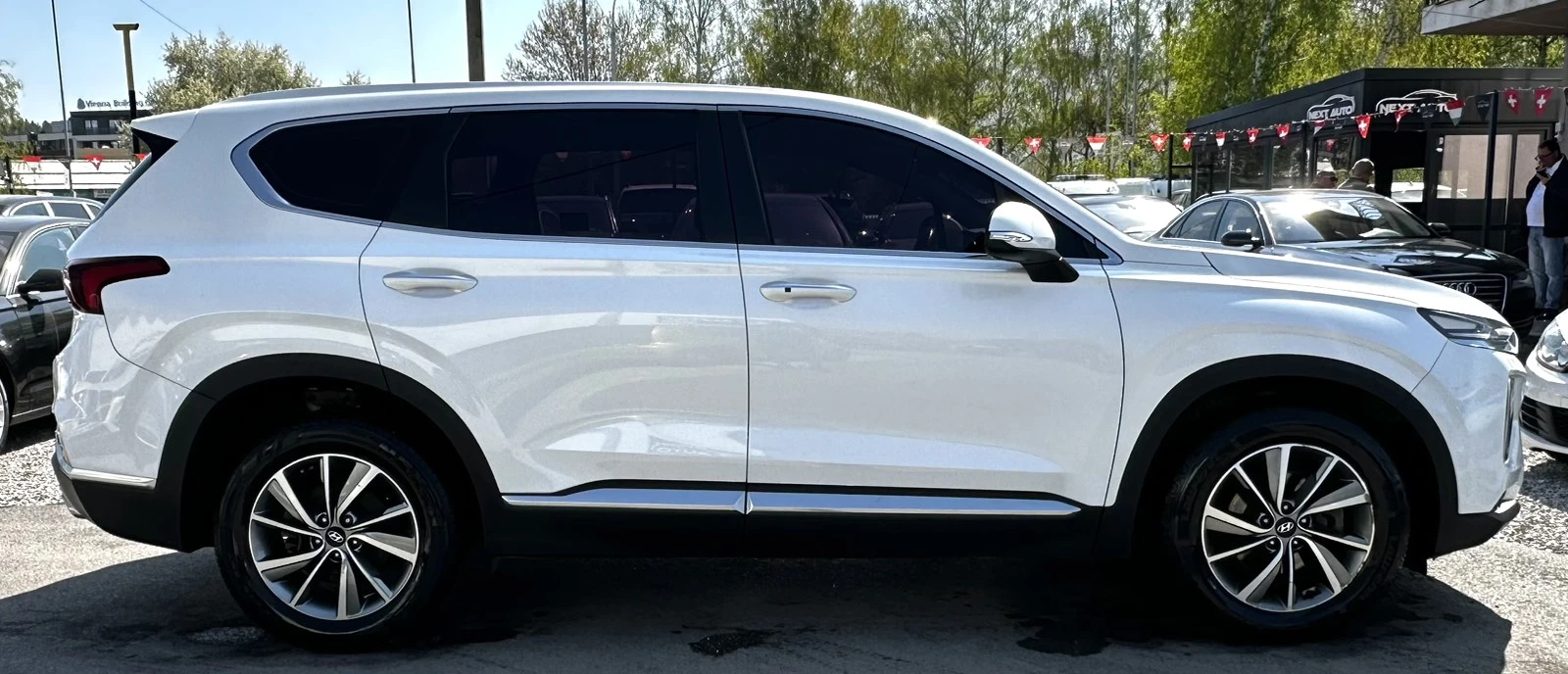 Hyundai Santa fe 2.0D 186HP AWD LANE ASSIST CARPLAY CAMERA EU6D-TEM | Mobile.bg � ����������� 4
