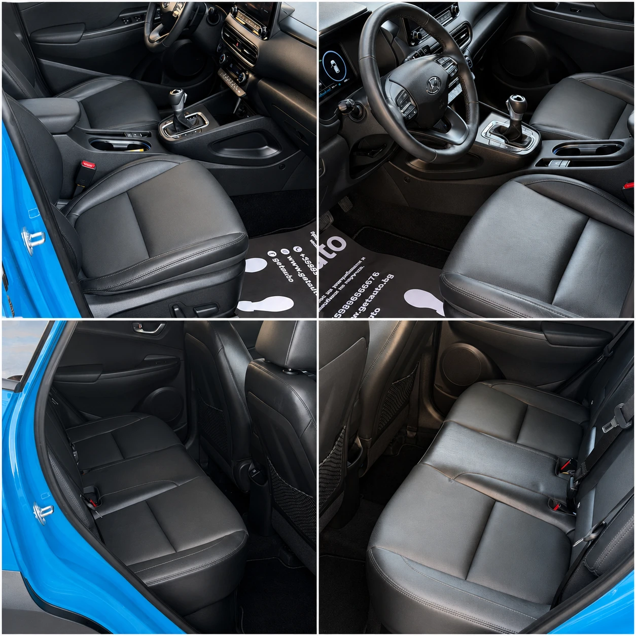 Hyundai Kona 1.6 GDi Hybrid-DCT-HUD-Krell-Keyless-������-45��� | Mobile.bg � ����������� 12