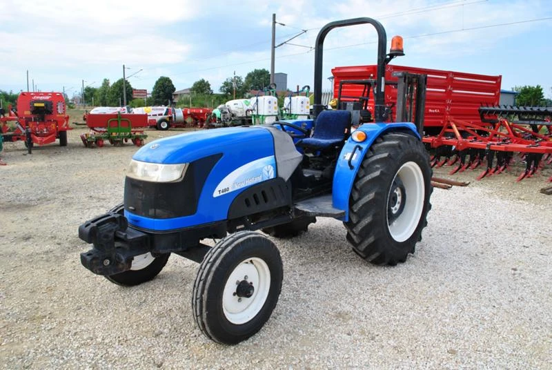 Трактор New Holland T480, снимка 1 - Селскостопанска техника - 41792301