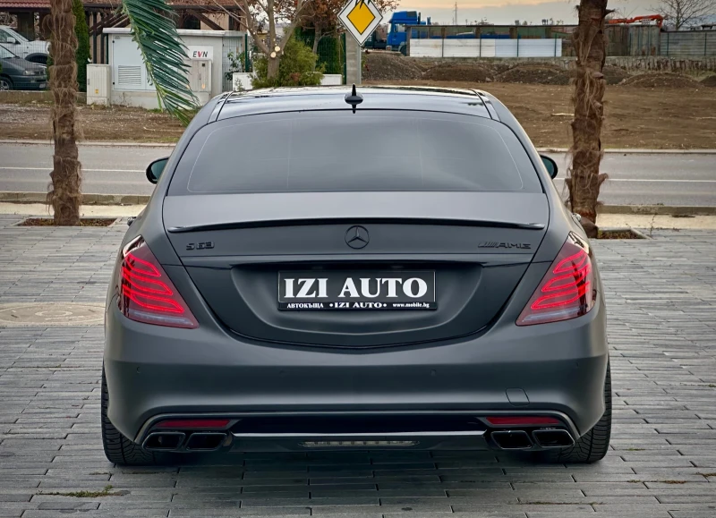 Mercedes-Benz S 350 LONG/AMG/BURMESTER/DISTR/PANO/TV, снимка 4 - Автомобили и джипове - 48137706