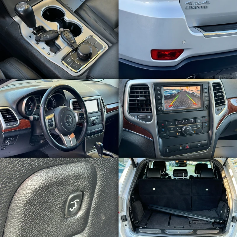 Jeep Grand cherokee 3.0D-LIMITED-241KC-4X4-КОЖА-ПОДГРЕВ-КАМЕРА-KEYLESS, снимка 17 - Автомобили и джипове - 47712506