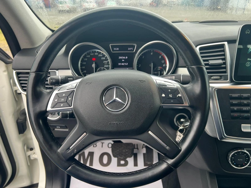 Mercedes-Benz ML 350 CDi CARPLAY AA AIRMATIC 4MATIC, снимка 14 - Автомобили и джипове - 53276156