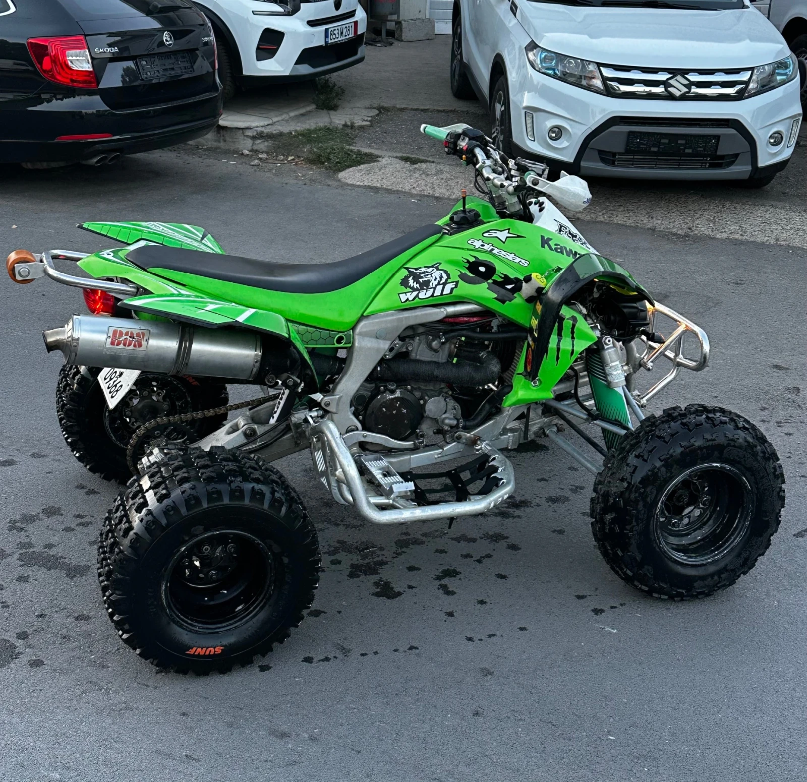 Kawasaki Kfx 450R регистрирано, снимка 2 - Мотоциклети и мототехника - 55943991