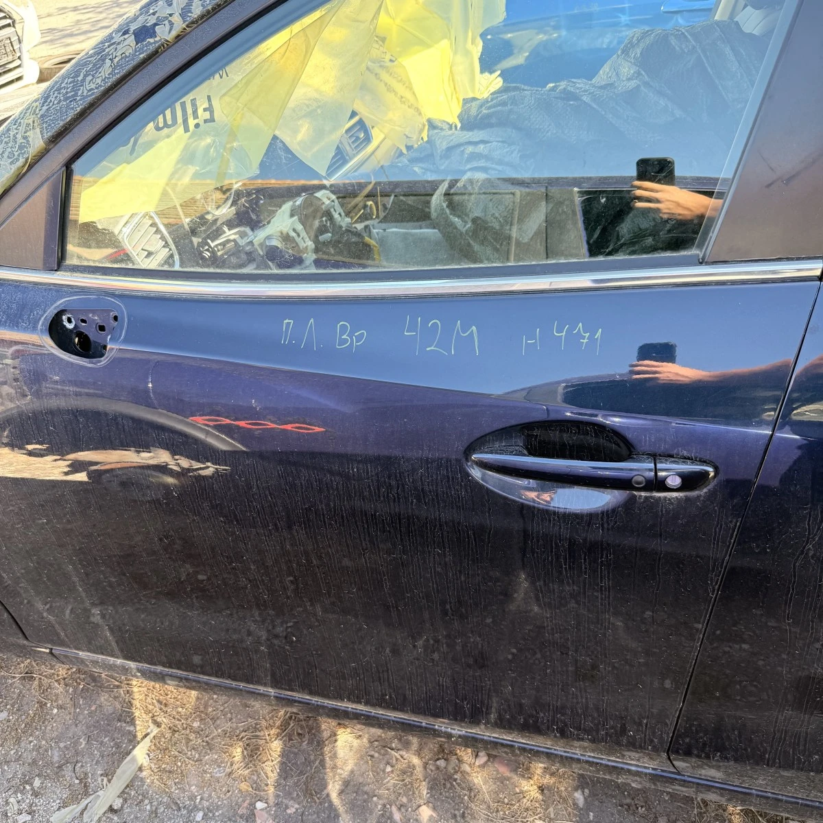Предна лява врата Mazda 3 15d Автомат 2016 B45A-59-02X 42М н471