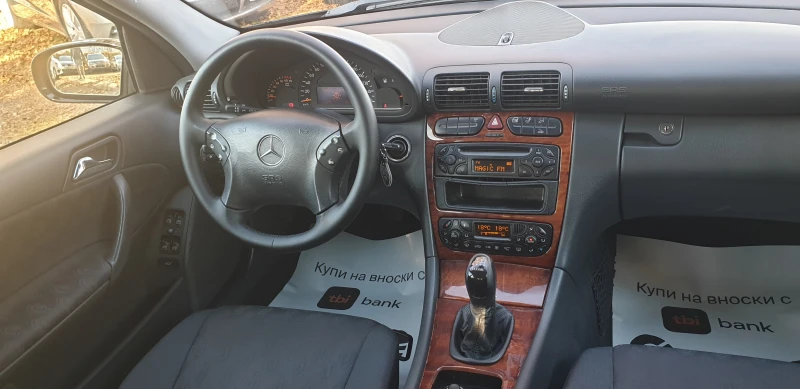 Mercedes-Benz C 180 COMPRESSOR 156000KM.ВНОС ИТАЛИЯ БЕЗ РЪЖДИ И ЗАБЕЛЕ, снимка 12 - Автомобили и джипове - 47736419