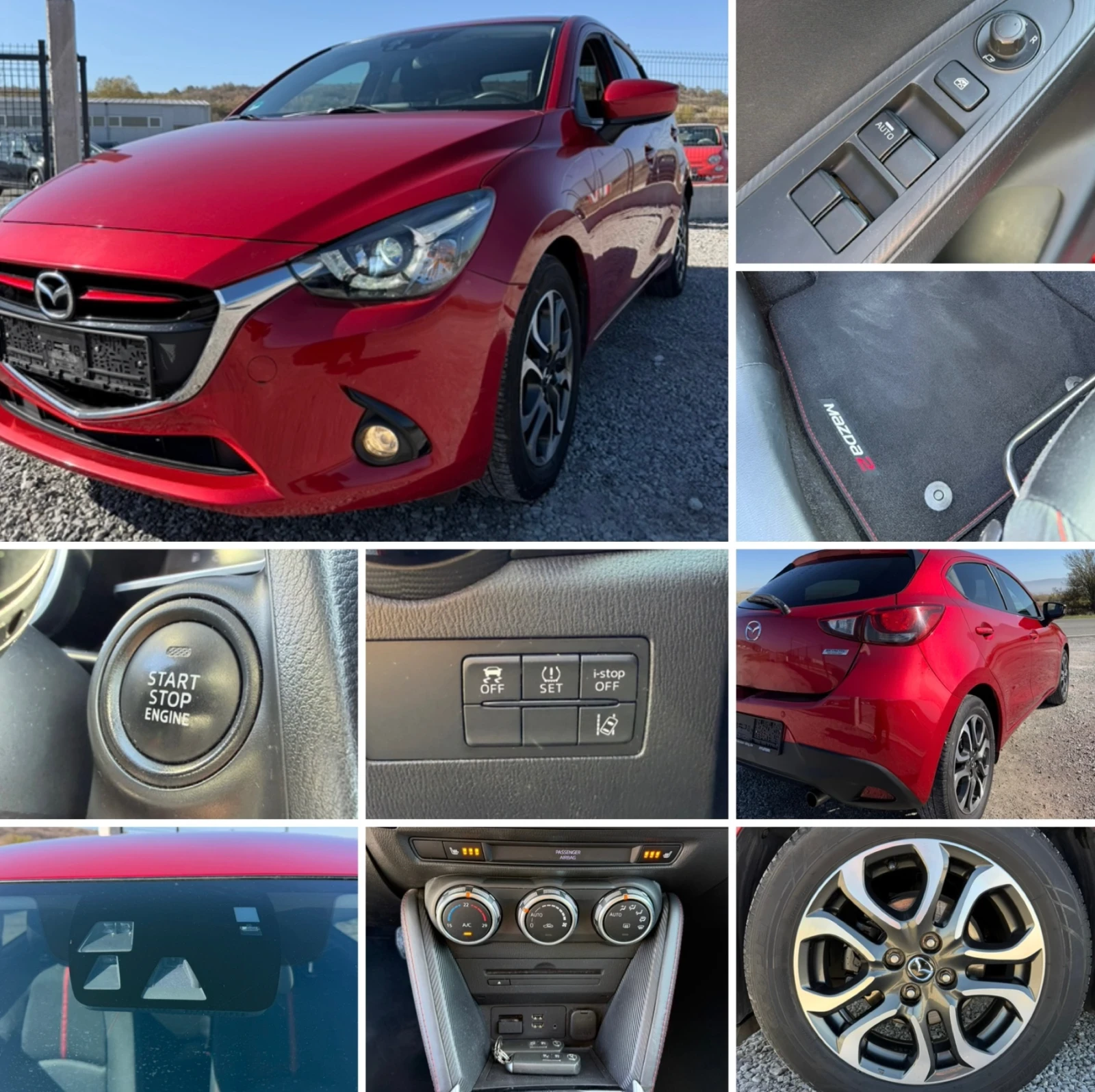 Mazda 2 1.5i SPORTS LINE NAVI LED EURO 6 TUV COC | Mobile.bg   9