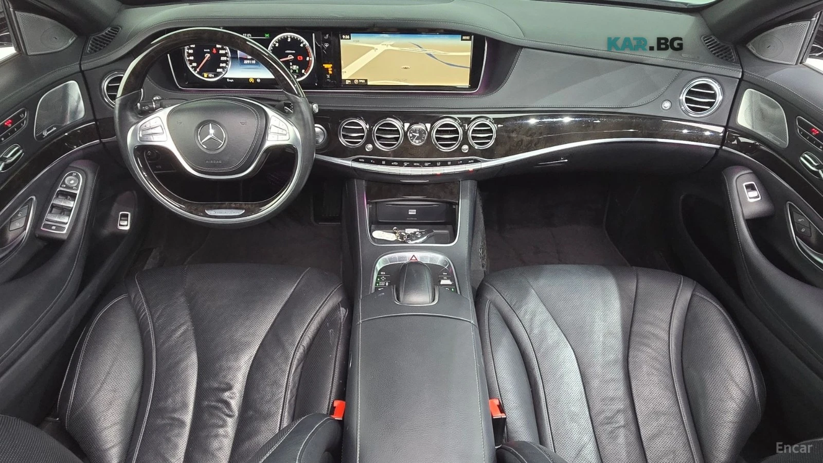Mercedes-Benz S 350 LONG* 360* ПОДГРЕВ* ОБДУХВАНЕ* BURMEST* ПАНО* ДИСТ, снимка 7 - Автомобили и джипове - 56168858