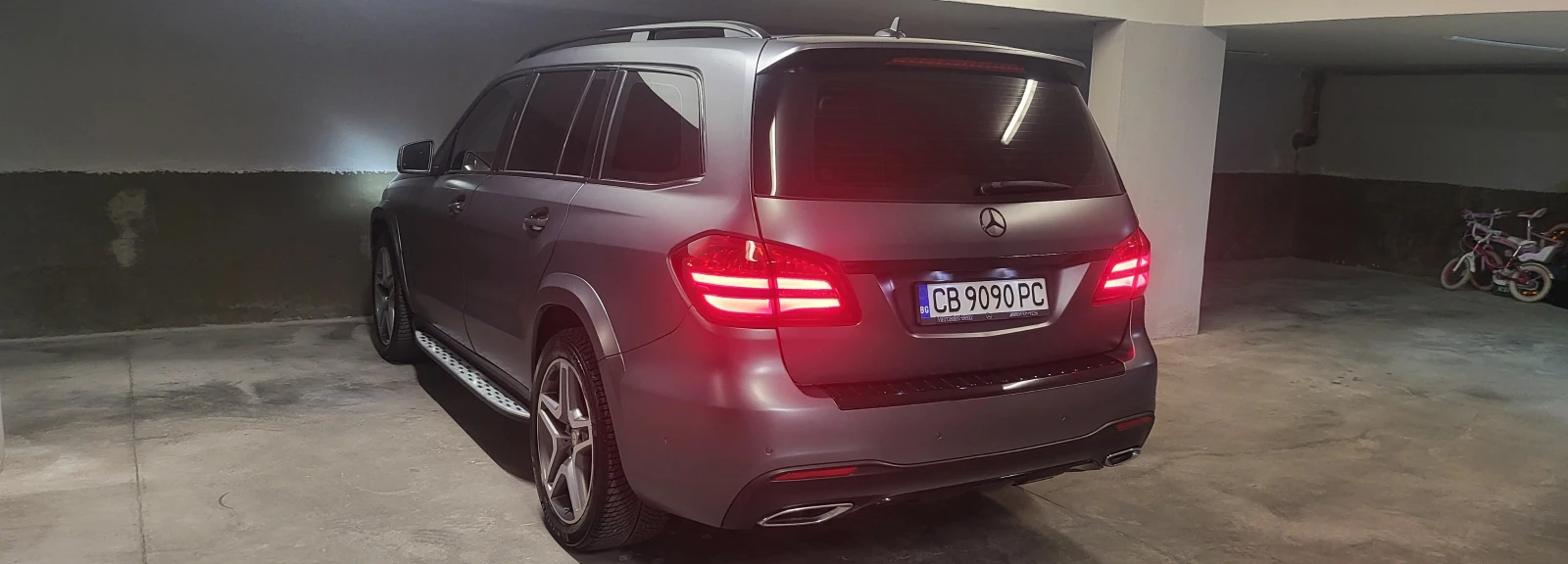 Mercedes-Benz GLS 350 AMG+ FULL SUSPENSION+ ANDROID CARPLAY+ VINYL WRAP , снимка 4 - Автомобили и джипове - 55684423
