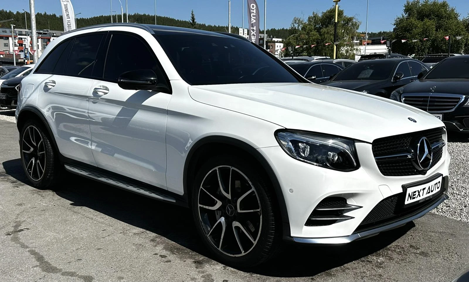 Mercedes-Benz GLC 43 AMG 367HP 129 000KM PANO HUD 360'CAM BURMESTER, снимка 3 - Автомобили и джипове - 56117783