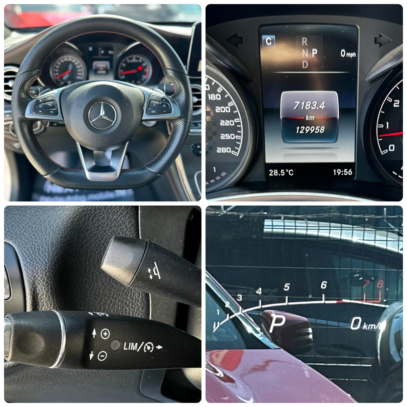 Mercedes-Benz GLC 43 AMG 367HP 129 000KM PANO HUD 360'CAM BURMESTER, снимка 12 - Автомобили и джипове - 56117783