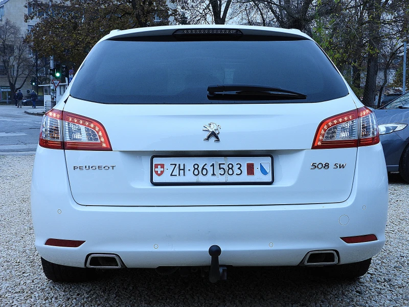 Peugeot 508 2.2ШВЕЙЦАРИЯ/GT/АВТОМАТИК/НАВИ/КОЖА/LUX/, снимка 5 - Автомобили и джипове - 52576925