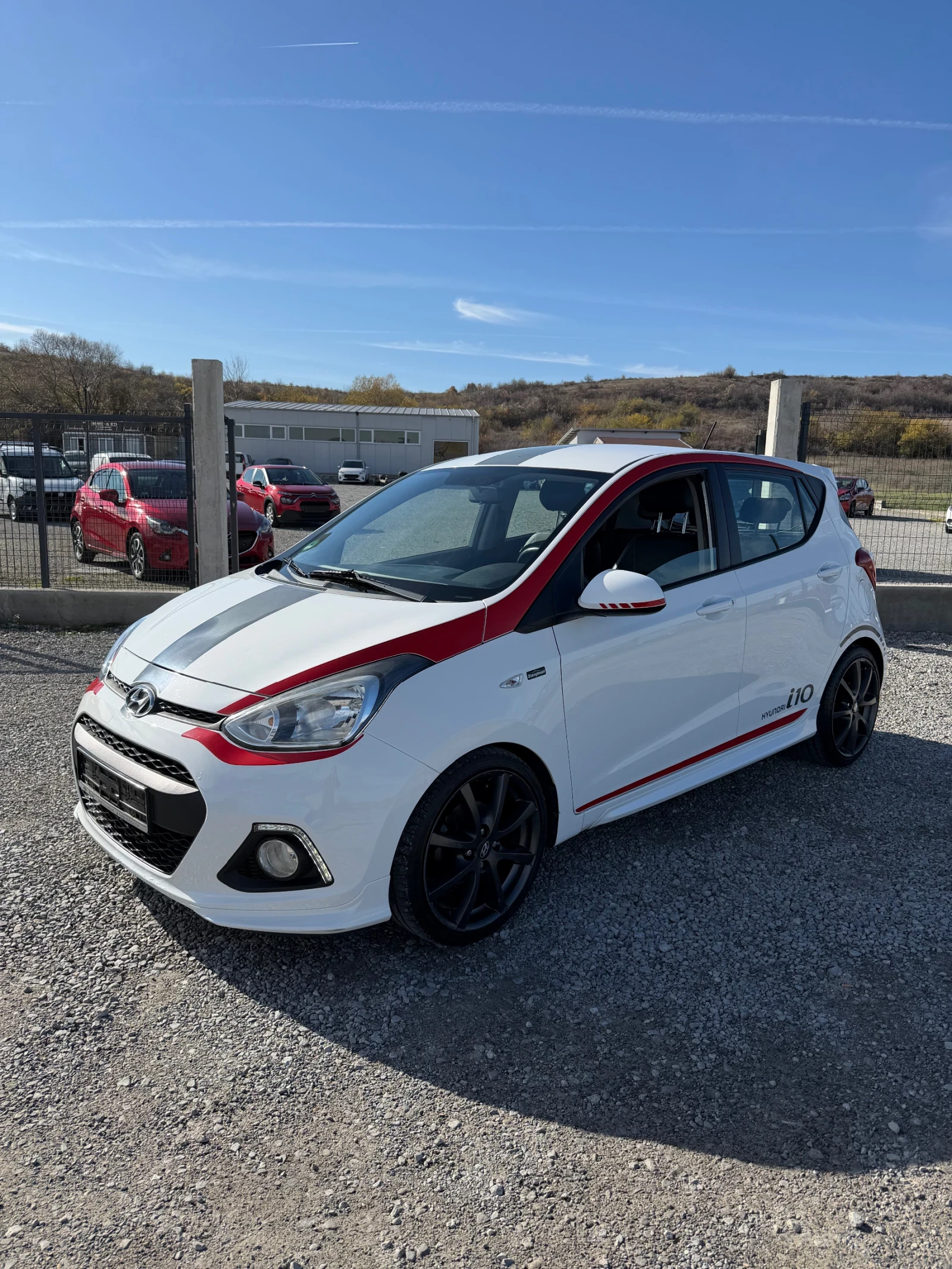 Hyundai I10 1.2i SPORT EURO 6 SERVICE BOOK TUV  | Mobile.bg   2