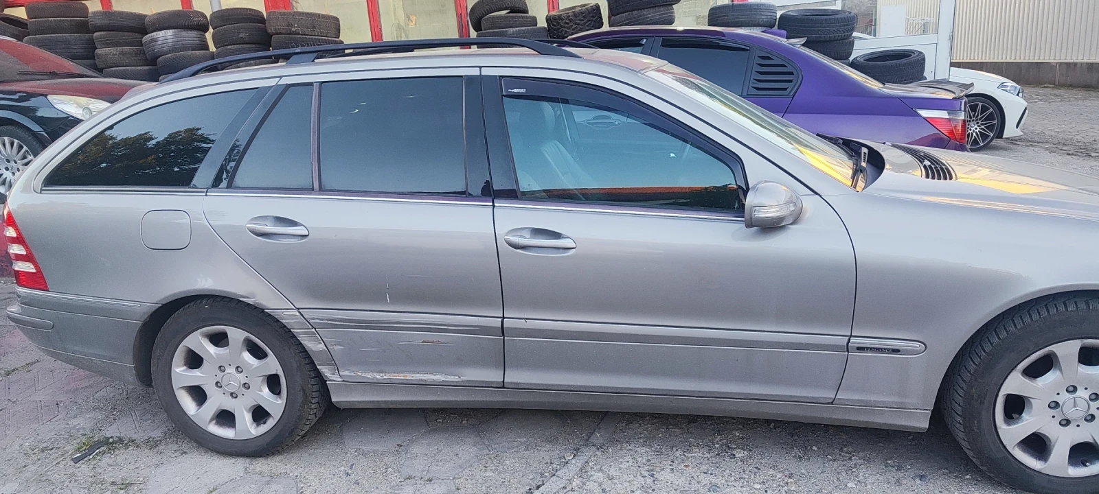Mercedes-Benz C 280 Elegance/V6 3.0i / Автомат 5G / кожа / 4х4, снимка 3 - Автомобили и джипове - 54716775