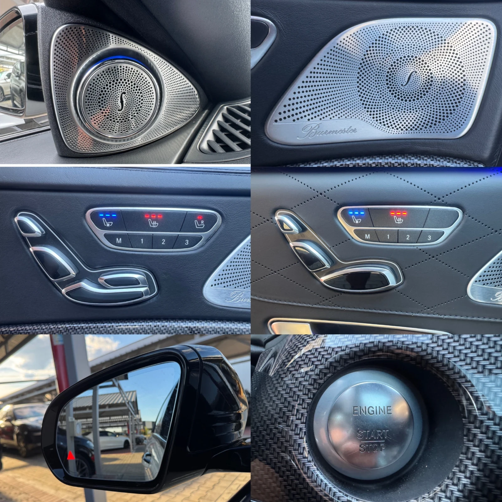 Mercedes-Benz S 500 4MAT#AMG#FACE#LONG#DESIGNO#ALCANTARA#FULL, снимка 15 - Автомобили и джипове - 56234083