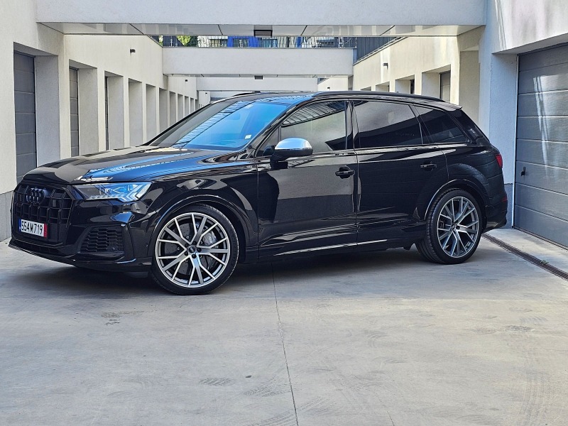 Audi SQ7 Audi SQ7 HD MATRIX/Ceramic/Panorama/6+1/Black Line, снимка 3 - Автомобили и джипове - 42610354
