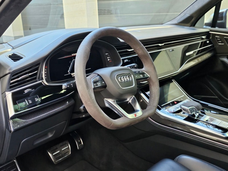Audi SQ7 Audi SQ7 HD MATRIX/Ceramic/Panorama/6+1/Black Line, снимка 11 - Автомобили и джипове - 42610354
