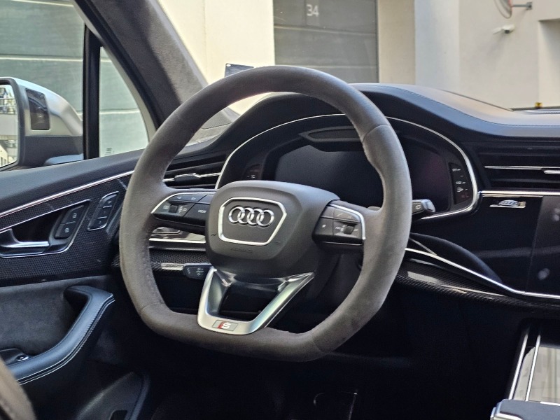 Audi SQ7 Audi SQ7 HD MATRIX/Ceramic/Panorama/6+1/Black Line, снимка 9 - Автомобили и джипове - 42610354