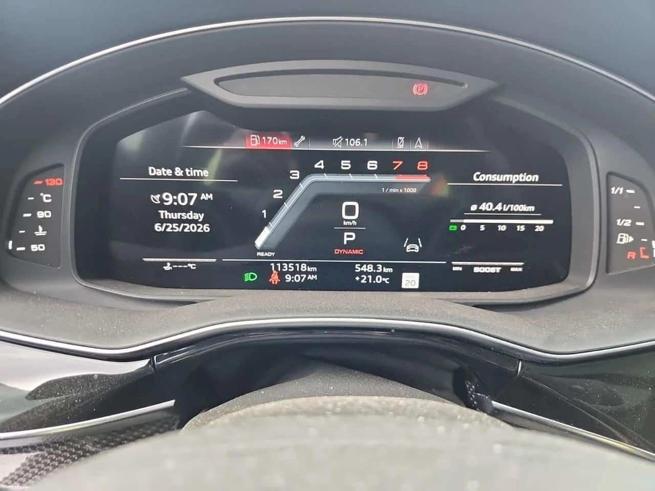 Audi SQ7 * PREMIUM PLUS * CARFAX * ЦЕНА ДО БГ, снимка 7 - Автомобили и джипове - 55262315