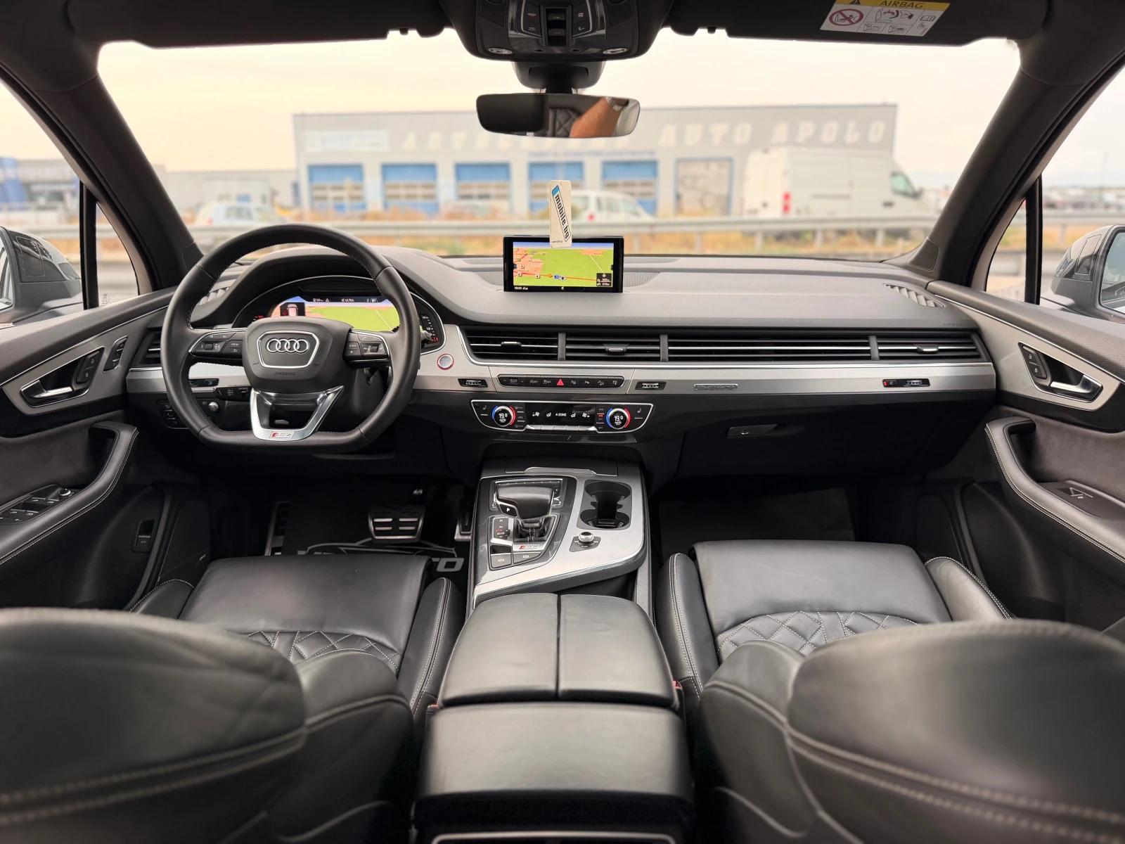 Audi SQ7 4.0TDI= V8T= QUATTRO= RNG DESIGNE= 7 МЕСТА= ПАНОРА, снимка 9 - Автомобили и джипове - 56167330