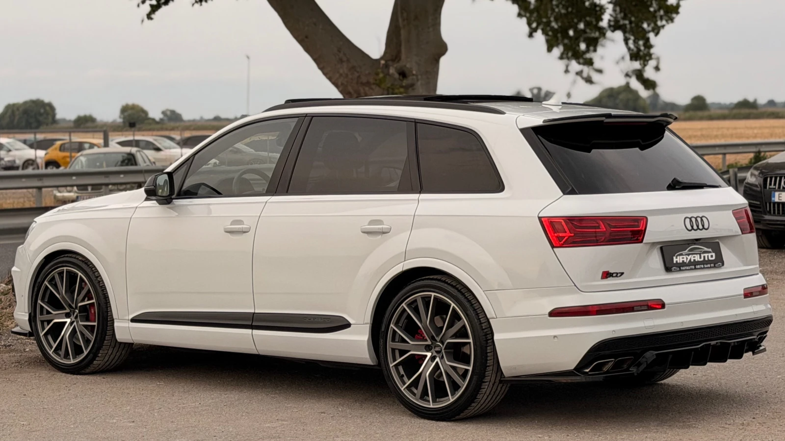 Audi SQ7 4.0TDI= V8T= QUATTRO= RNG DESIGNE= 7 МЕСТА= ПАНОРА, снимка 6 - Автомобили и джипове - 56167330