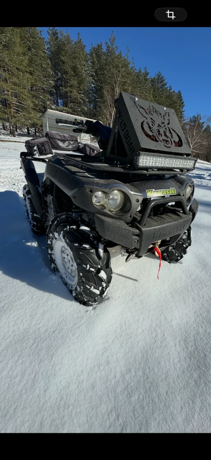 Kawasaki Kvf TOP/750//3100 km, снимка 8 - Мотоциклети и мототехника - 53065298