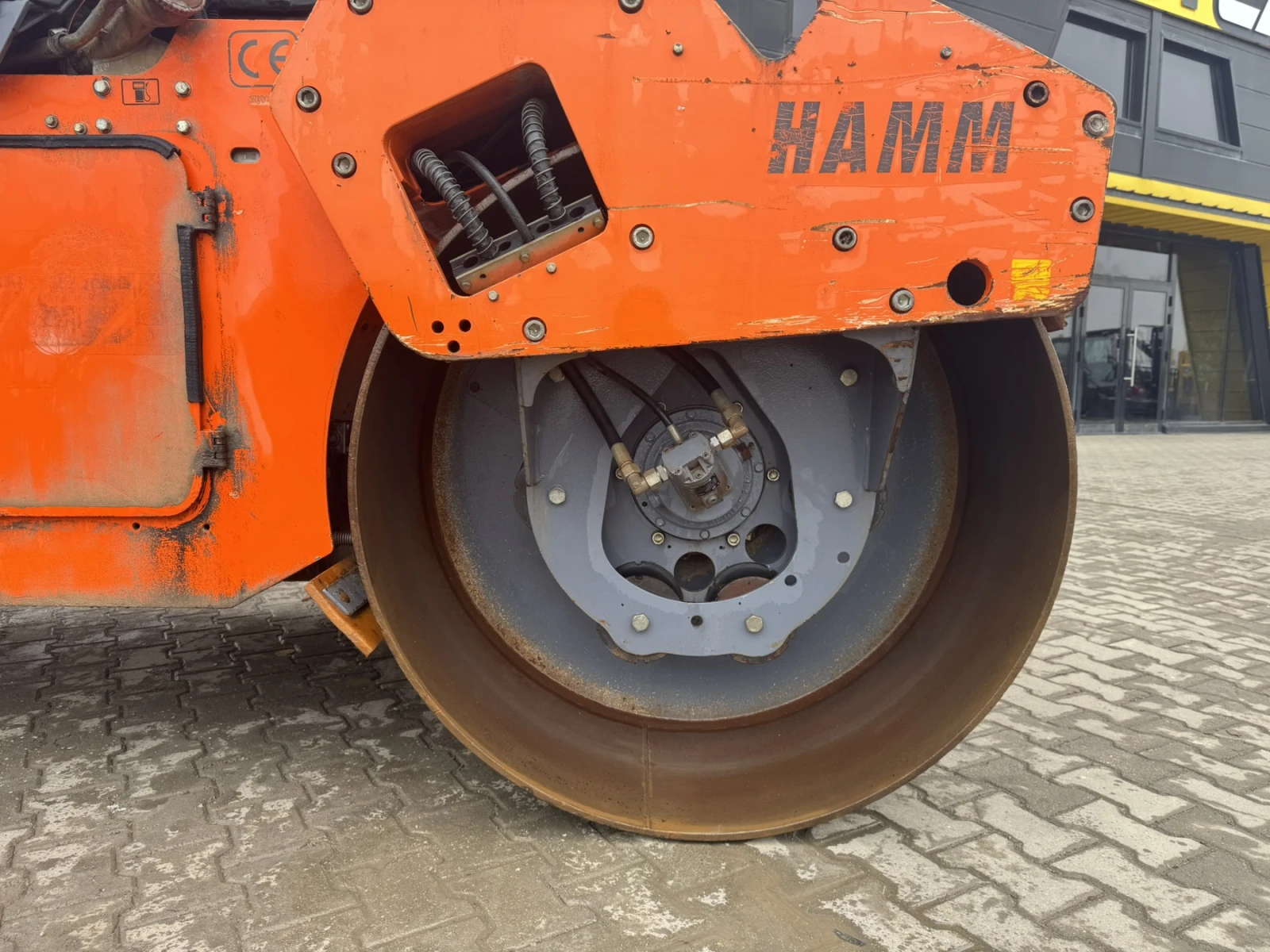 Валяк Hamm HD75 8000 кг., 2007 г., снимка 10 - Индустриална техника - 56725077