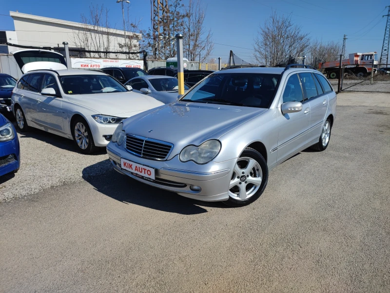 Mercedes-Benz C 200 2.0 COMPRESOR-163ks-6sk-ГАЗ, снимка 1 - Автомобили и джипове - 49360273