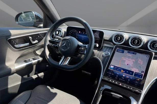 Mercedes-Benz C 300 de 4Matic = AMG Line = Advanced Plus Гаранция, снимка 10 - Автомобили и джипове - 55100094