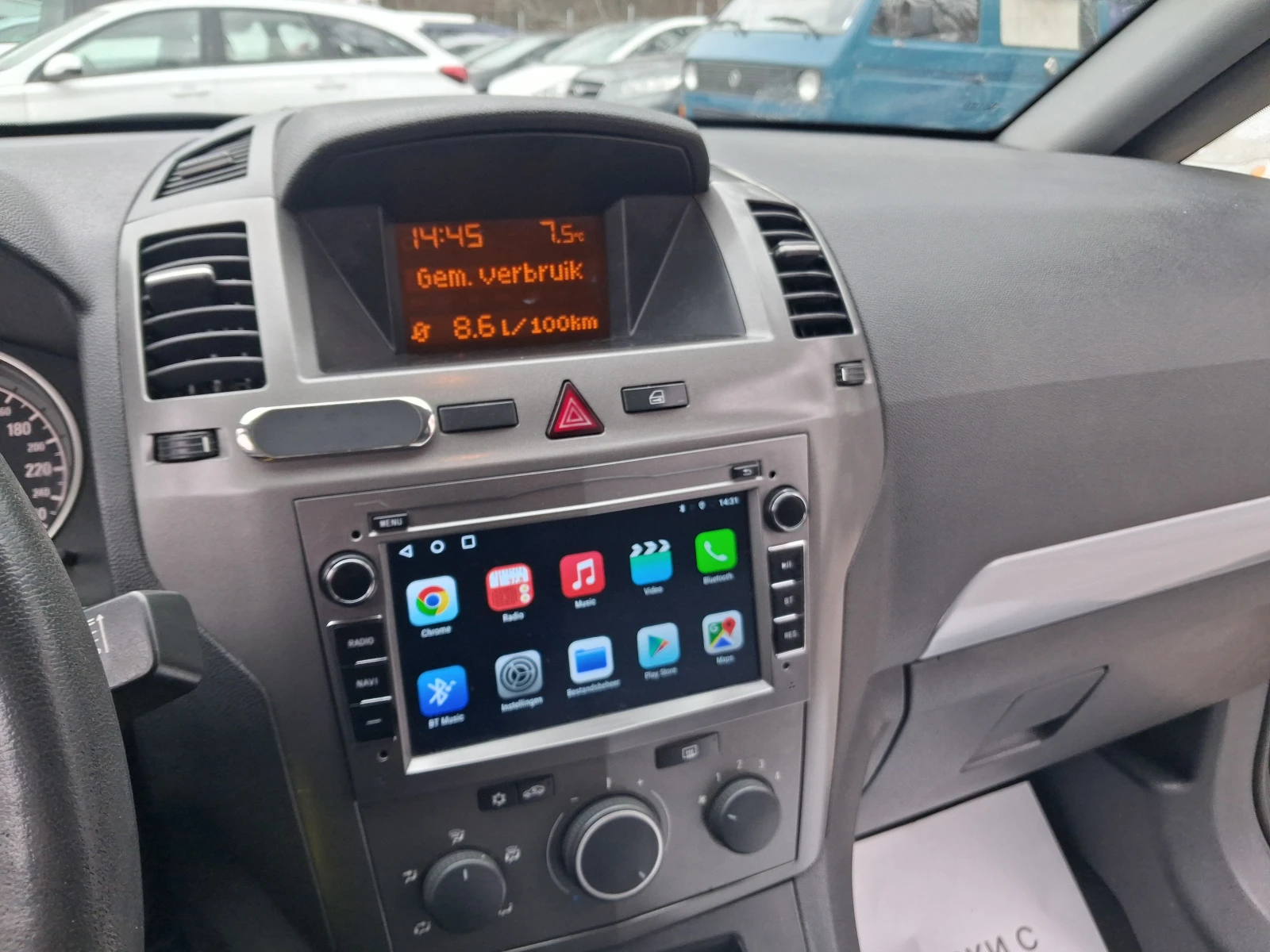 Opel Zafira 1.8i/7местен* ХОЛАНДИЯ - изображение 10