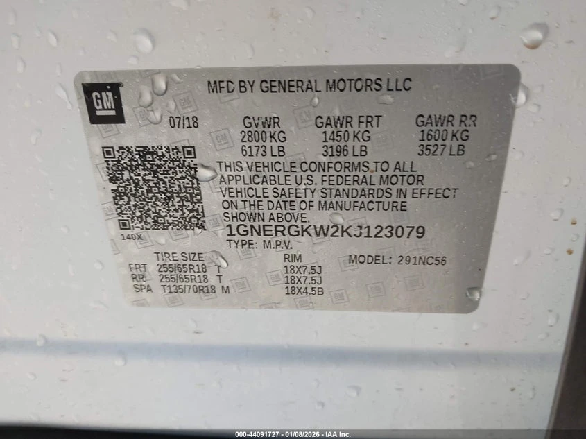 Chevrolet Traverse 3.6l 1Lt - изображение 9