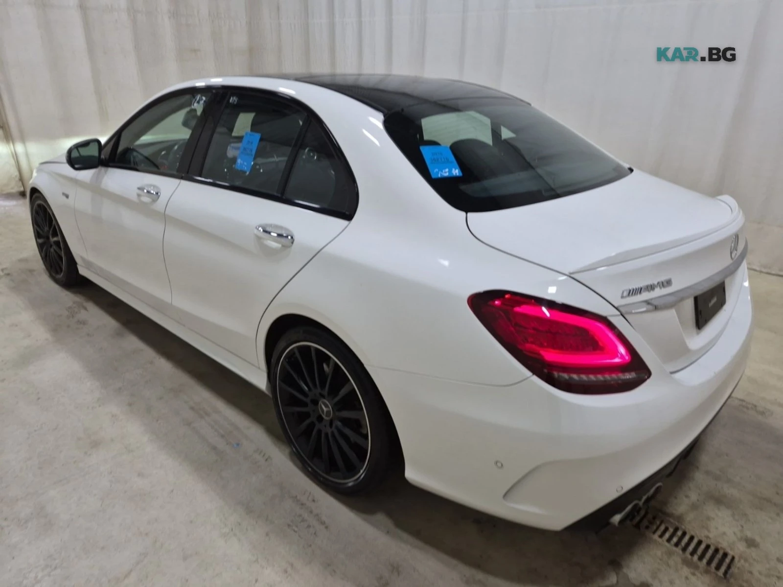Mercedes-Benz C 43 AMG 4MATIC* BURMESTER* КОЖА* ПОДГРЕВ* ПАНО* 360* , снимка 4 - Автомобили и джипове - 55789744