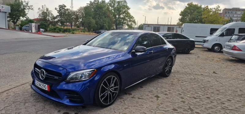 Mercedes-Benz C 43 AMG BITURBO/ 4MATIC / 9G TRONIC/ 360 CAMERA /FACELIFT, снимка 2 - Автомобили и джипове - 46529692