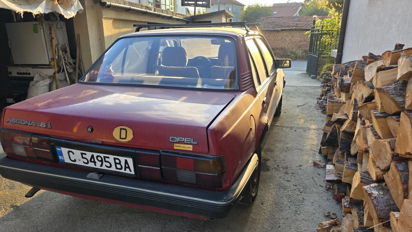 Opel Ascona 1.6 , снимка 4 - Автомобили и джипове - 56642570