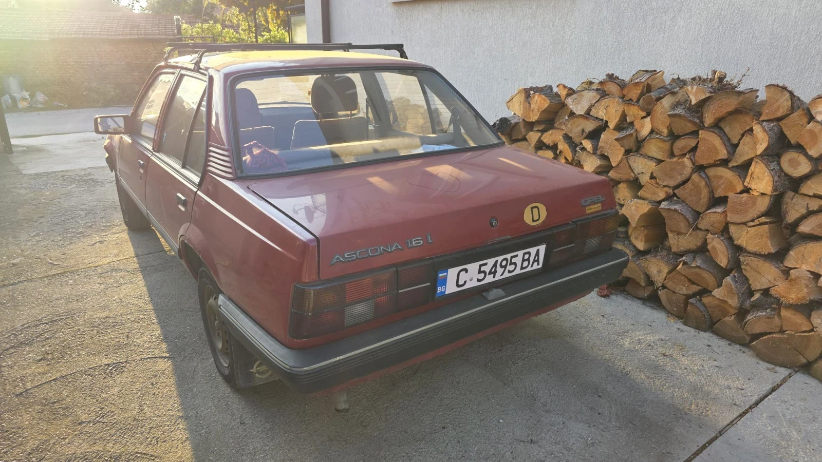 Opel Ascona 1.6 , снимка 3 - Автомобили и джипове - 56642570
