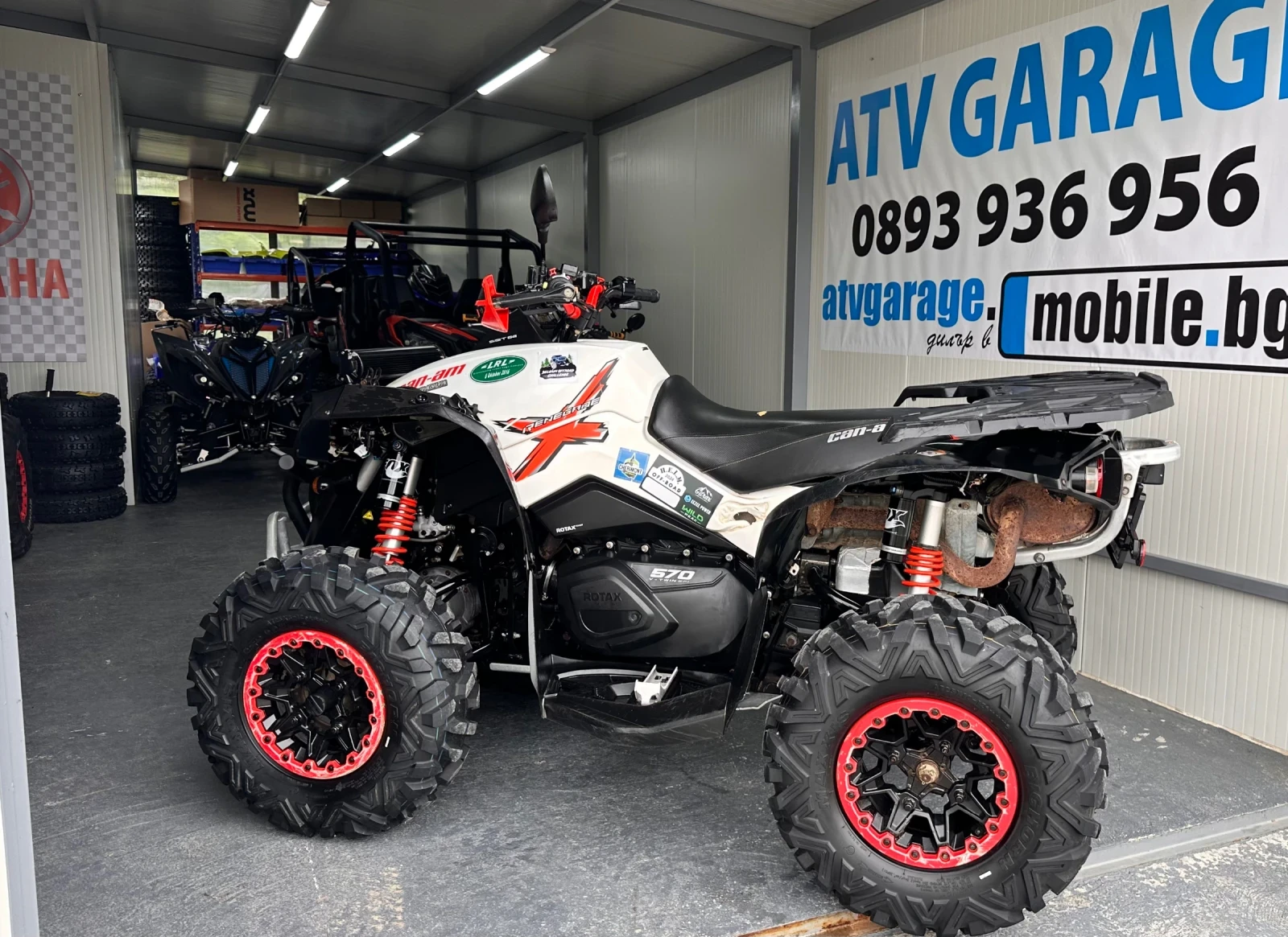 Can-Am Renеgade 570 ДОКУМЕНТИ КАТ, снимка 5 - Мотоциклети и мототехника - 54644911