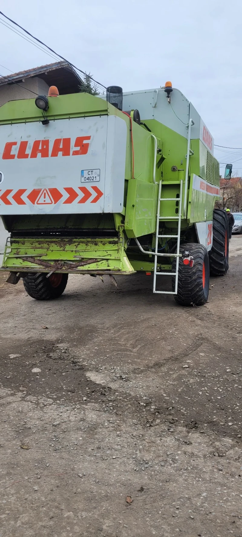 Комбайн Claas MEGA 218, снимка 3 - Селскостопанска техника - 48774057