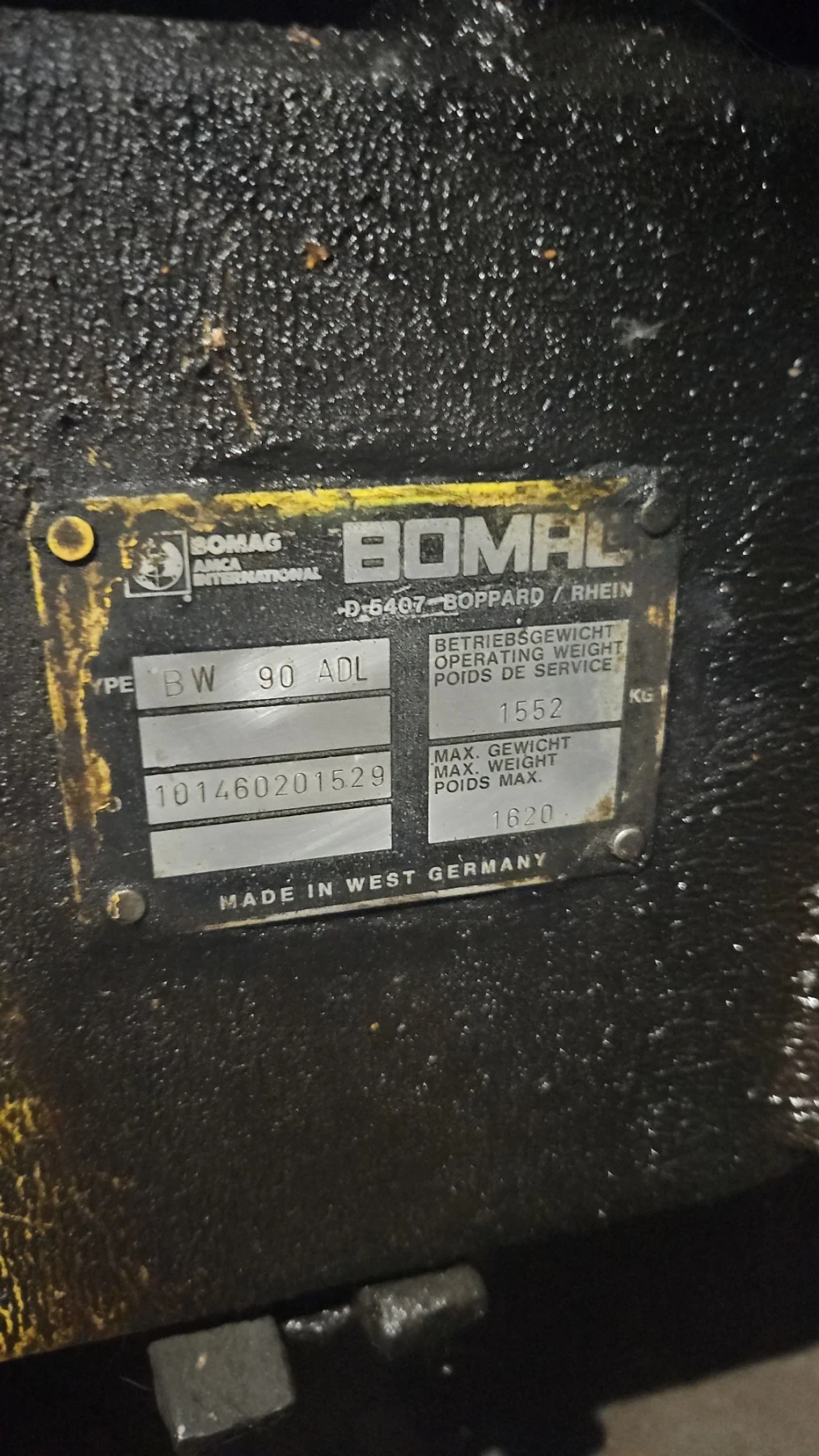 Валяк BOMAG BW90ADL - изображение 4