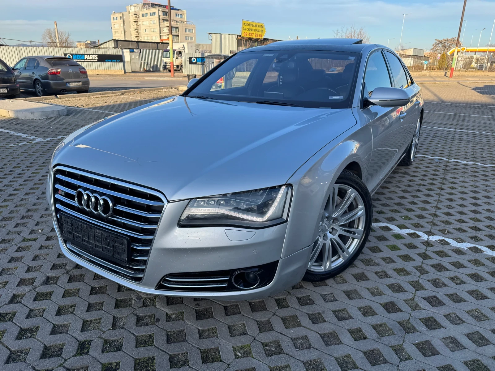 Audi A8 4.2TDI 351 Full Led 4x4 Германия Сменени Вериги