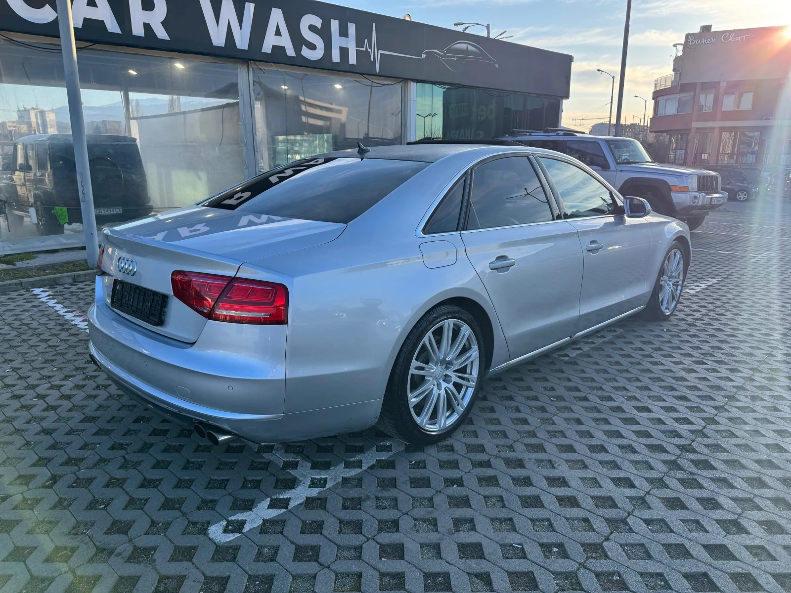 Audi A8 4.2TDI 351 Full Led 4x4 Германия Сменени Вериги - изображение 4