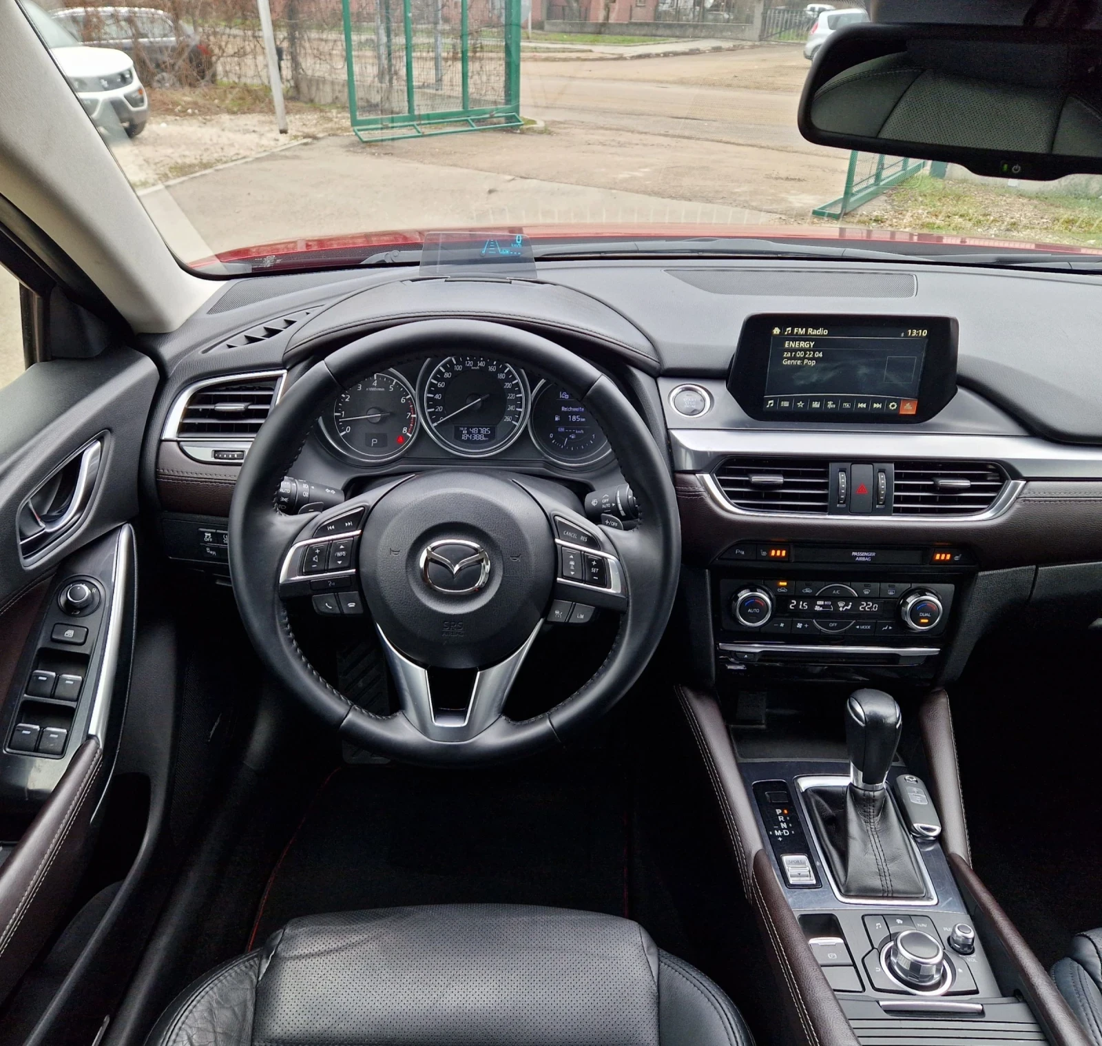 Mazda 6 2.5 192k. FACELIFT/ДИСТРОНИК/BOSE/КЕЙЛЕС/ШВЕЙЦАРИЯ, снимка 14 - Автомобили и джипове - 53936928