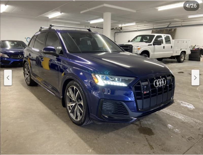 Audi SQ7 4TFSI* MATRIX* FACELIFT* BANG* OLUFSEN* 360КАМЕРА* - 83300 лв. / 42590.61 € - 39344391 1