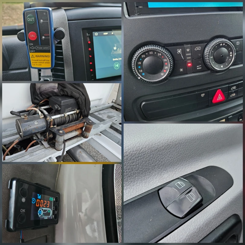 Mercedes-Benz Sprinter 411 2.2 Cdi КЛИМА/ПЕЧКА/СПЕЦИАЛЕН , снимка 16 - Бусове и автобуси - 51790366
