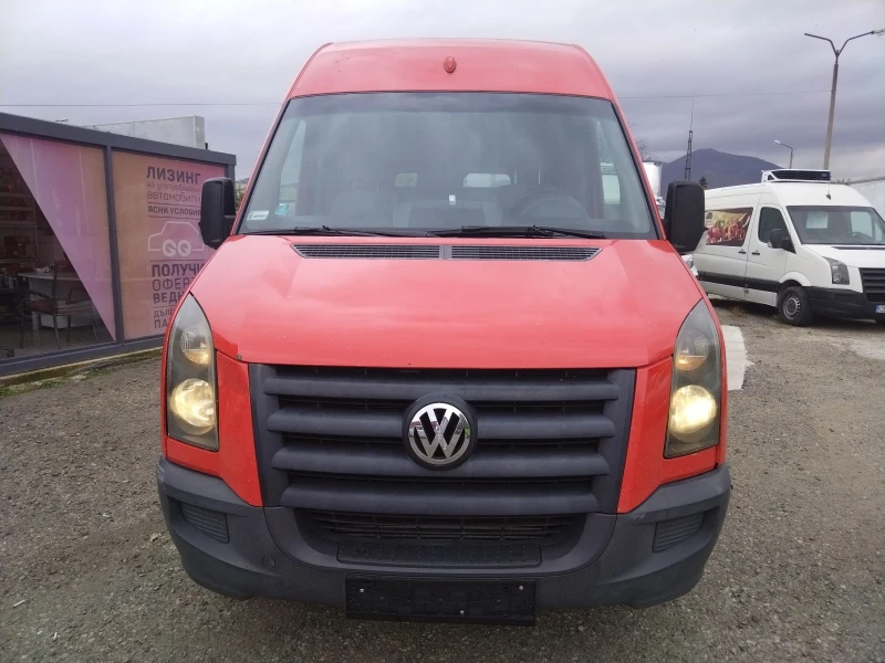 VW Crafter 2.5, 163 к.с. темпомат, 6 скорости, климатик, снимка 2 - Бусове и автобуси - 52694060
