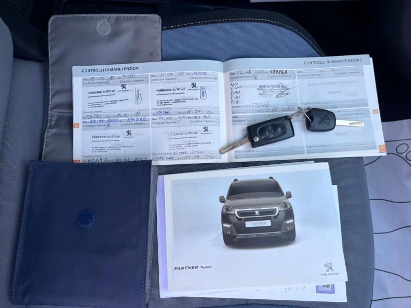 Peugeot Partner Tepee / 1.6BlueHDI, снимка 15 - Автомобили и джипове - 51356284