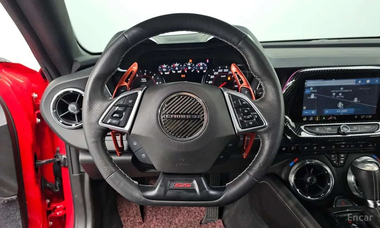 Chevrolet Camaro * SS 6.2 V8 Volcano Red * ЦЕНА ДО БГ, снимка 7 - Автомобили и джипове - 55711135