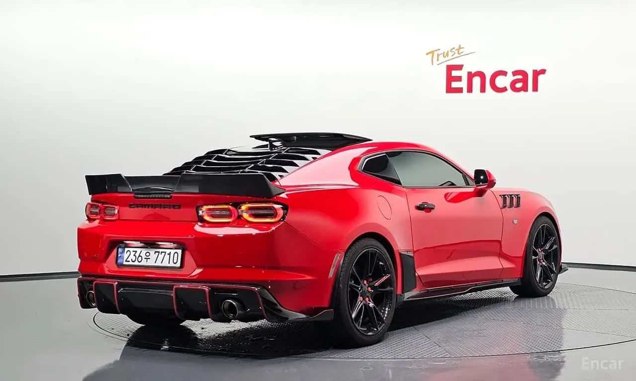 Chevrolet Camaro * SS 6.2 V8 Volcano Red * ЦЕНА ДО БГ, снимка 2 - Автомобили и джипове - 55711135