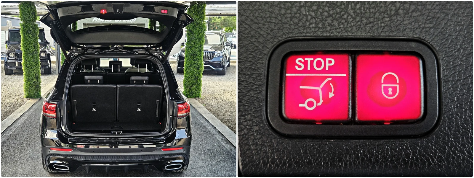 Mercedes-Benz GLB 220 AMG/4MAT/7MESTA/PANO/360CAM/BURMEST/DISTR/ПОДГР/LI, снимка 8 - Автомобили и джипове - 55573582