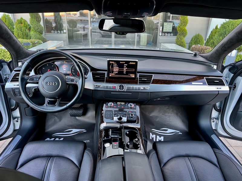 Audi A8 4.2TDI-LONG-3TV-EXCLUSIVE-MASSAGE-360-КАМ-NIGHT-VI, снимка 11 - Автомобили и джипове - 43171652