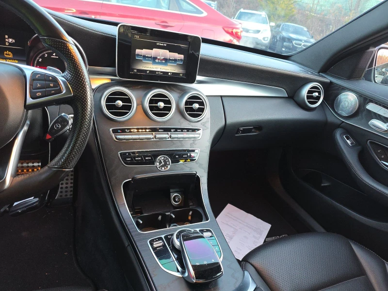 Mercedes-Benz C 400 AMG* PACK* BURMESTER* 4MATIC* КАМЕРА* КЕЙЛЕС, снимка 9 - Автомобили и джипове - 53578954